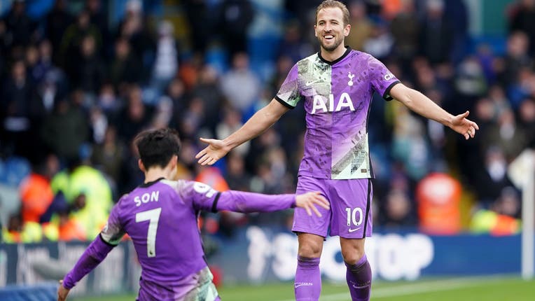 Harry Kane And Son Heung Min Make Pl History As Tottenham Add To Leeds Woes Bt Sport Harry Kane And Son Heung Min Make Pl History As Tottenham Add To Leeds Woes Bt Sport