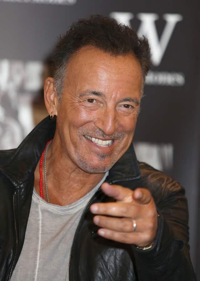 Bruce Springsteen book signing – London