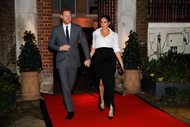 Duke and Duchess of Sussex attend Endeavour Fund Awards