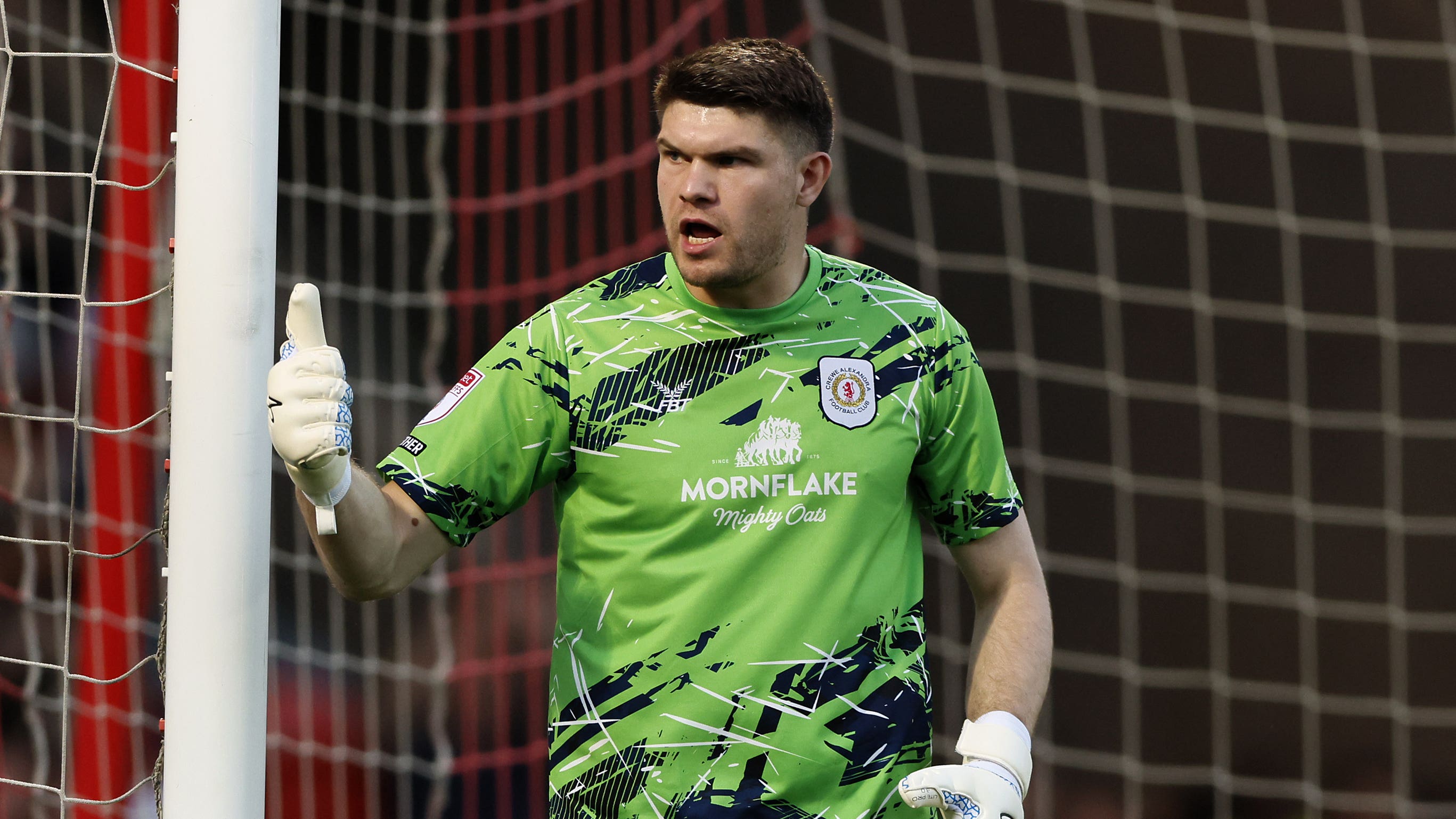 Max Stryjek helped Crewe into play-off final (Richard Sellers/PA)