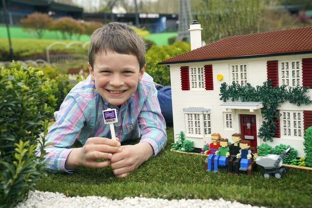 Family home recreated in Lego