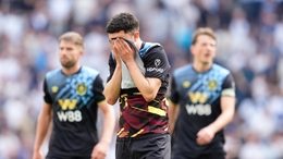 Burnley were relegated after losing at Tottenham (Adam Davy/PA)