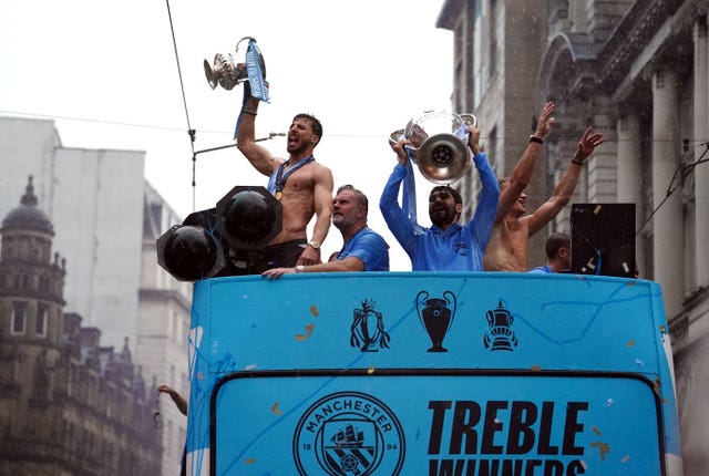 Manchester City parade