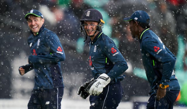 England were frustrated by the weather at the Oval