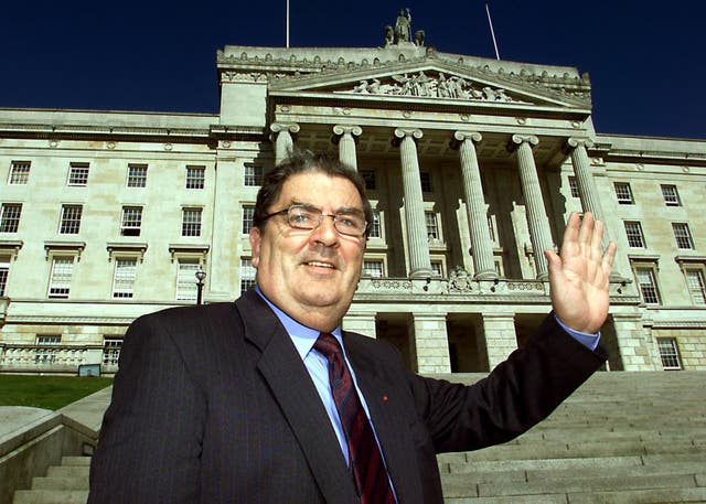 Social Democratic Labour Party’s (SDLP) John Hume 