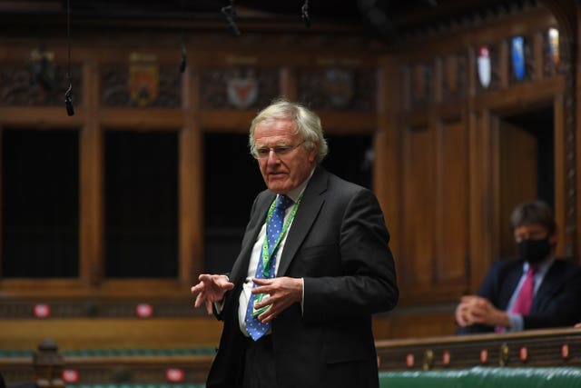 Sir Christopher Chope speaking in Parliament 