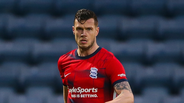 Birmingham City’s Kevin Long during the Emirates FA Cup fourth round match at Ewood Park, Blackburn. Picture date: Saturday January 28, 2023.