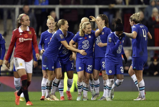Manchester United v Chelsea – Barclays Women’s Super League – Leigh Sports Village