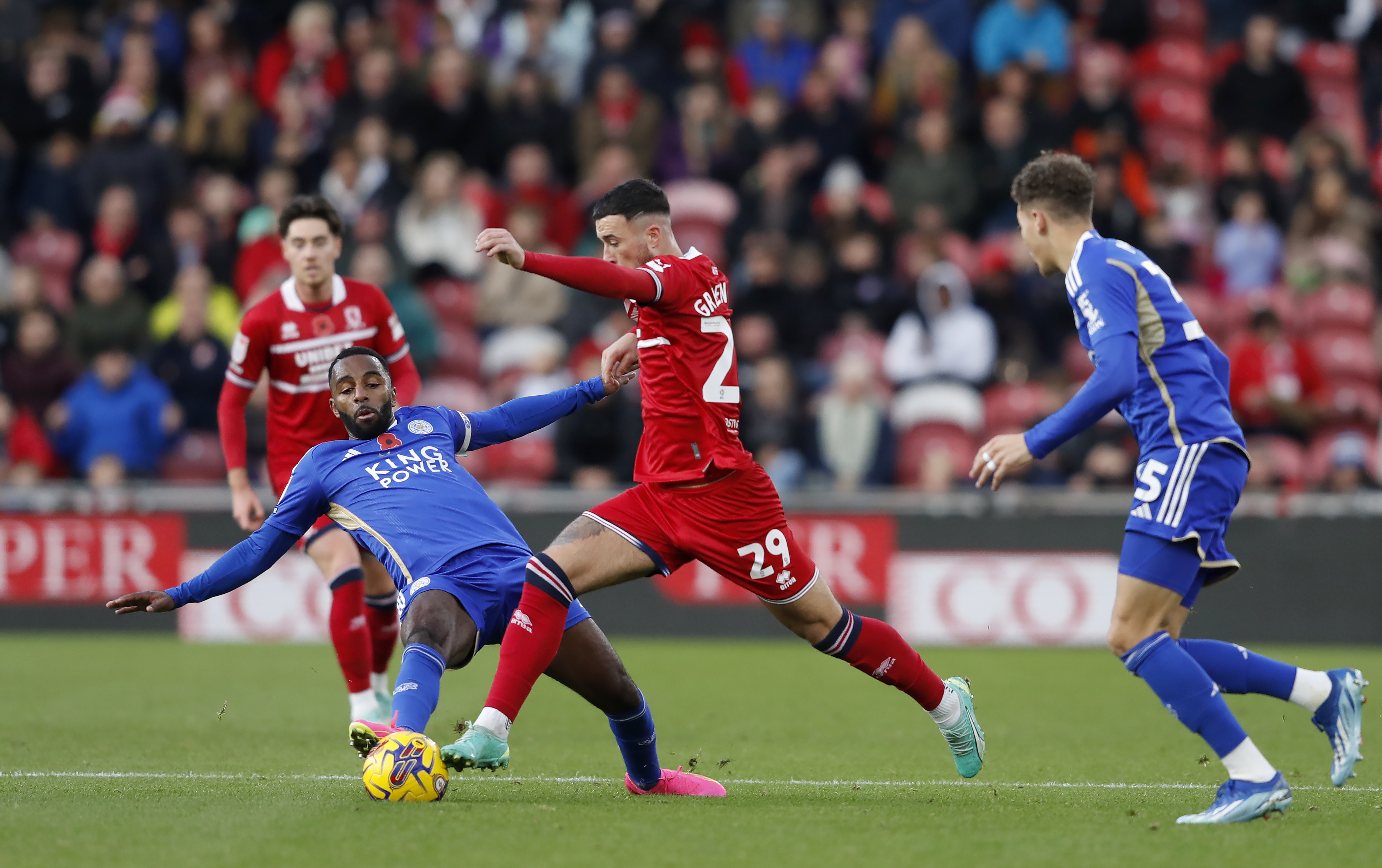 米德尔斯堡 1-0 莱斯特城：格林伍德绝杀击败领头羊