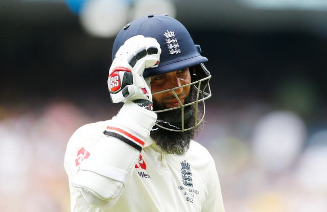 Late fireworks from Moeen Ali could not deny India