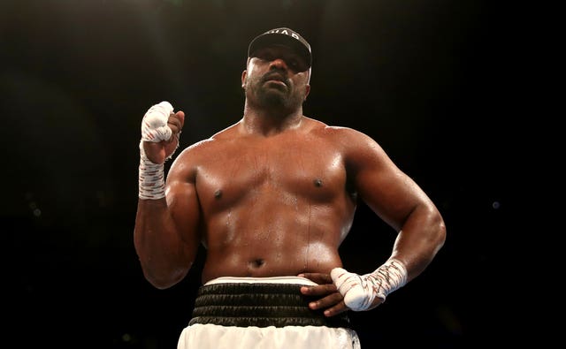 Dereck Chisora thought he had done enough to win the fight (Bradley Collyer/PA)