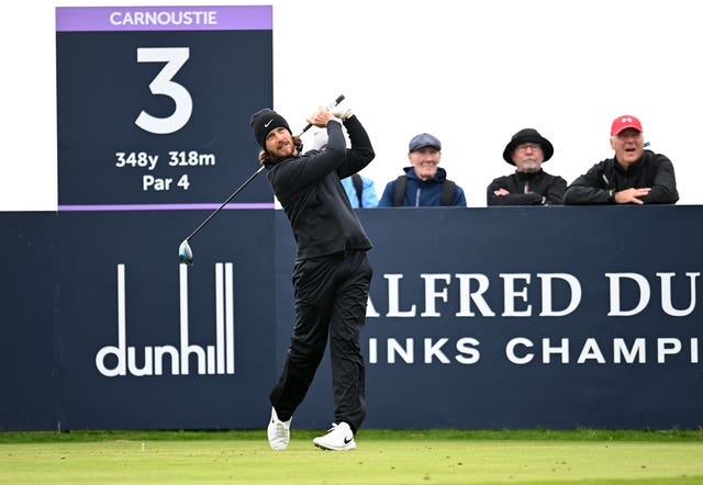 Tommy Fleetwood was two shots off the lead