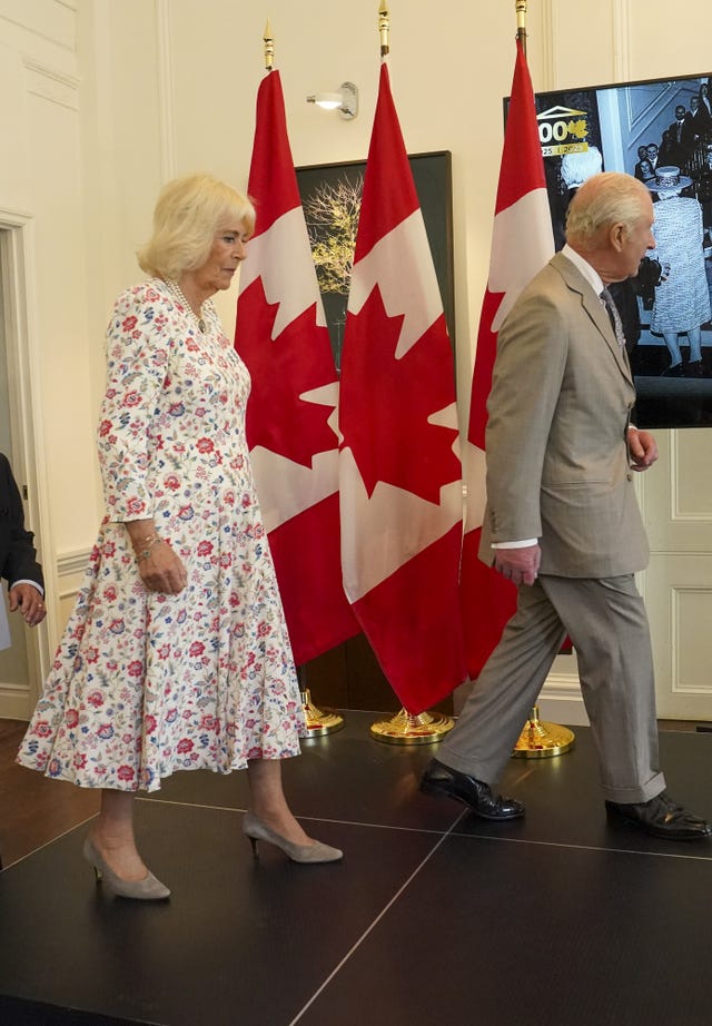 Royal visit to Canada House – London