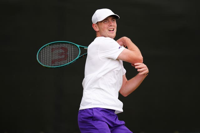Jack Pinnington Jones in action at the Rothesay Open 2024