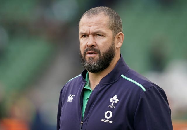 Ireland head coach Andy Farrell has injury concerns