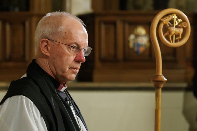 Archbishop of Canterbury steps down