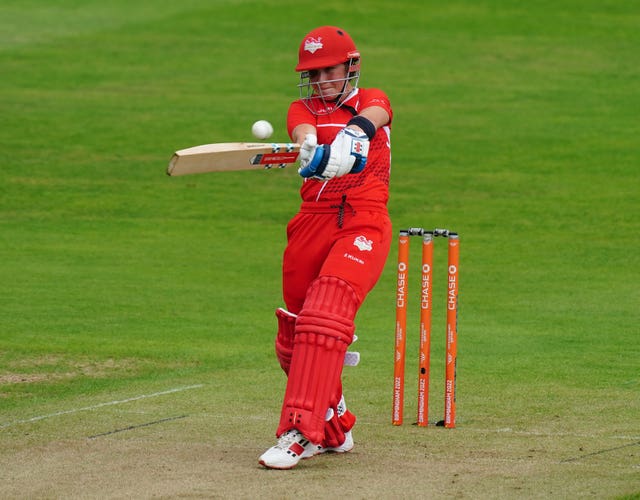 Alice Capsey registered her maiden England fifty on Tuesday (Mike Egerton/PA)