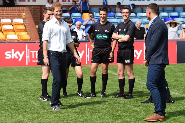 Prince Harry visit to Leeds