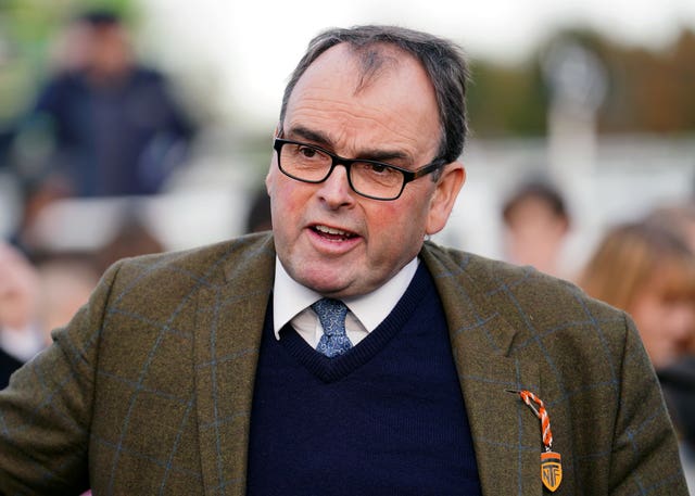 Trainer Alan King hopes Sceau Royal sticks around at Barbury Castle for a little longer 