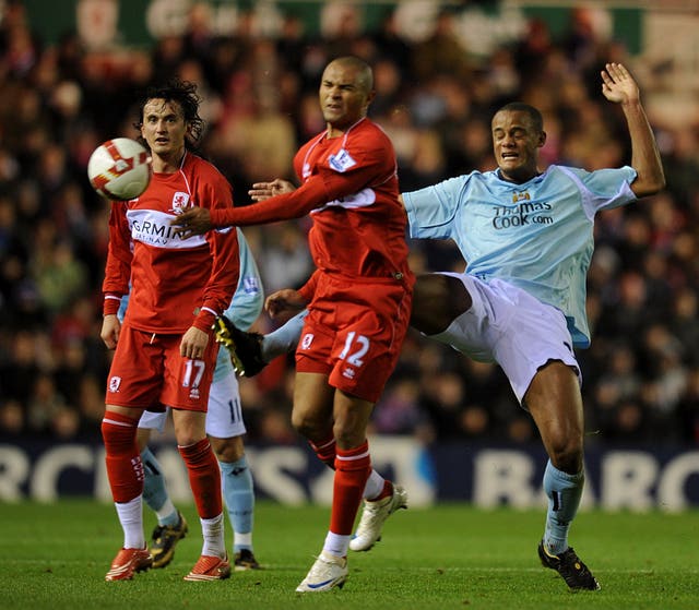 Soccer – Barclays Premier League – Middlesbrough v Manchester City – Riverside Stadium