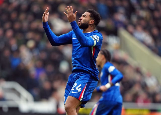 Reece James scored just after half-time