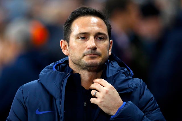 Lampard saw his side lose at home to Bournemouth last time out