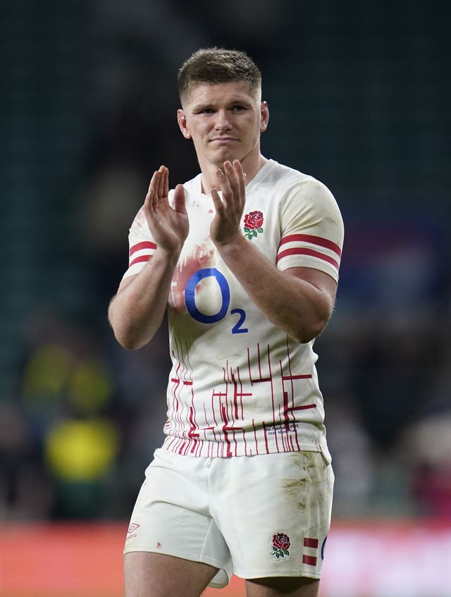 Owen Farrell will start at fly-half against Italy