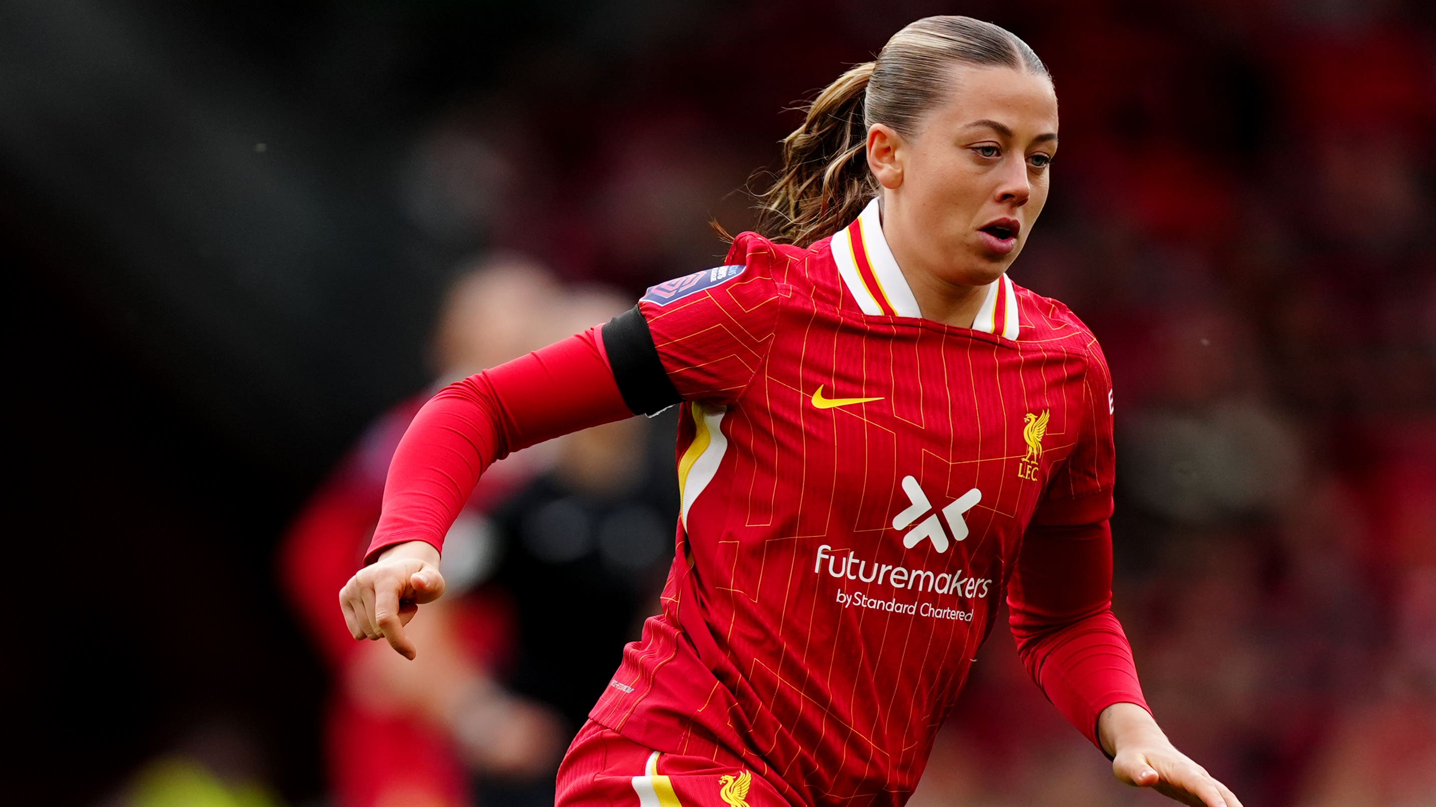 Cornelia Kapocs equaliser earns Liverpool WSL draw with Crystal Palace