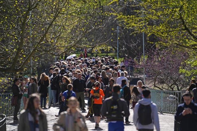 Spring weather April 6th 2025