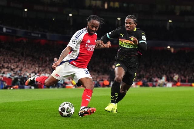 Arsenal v PSV Eindhoven – UEFA Champions League – Round of 16 – Second Leg – Emirates Stadium