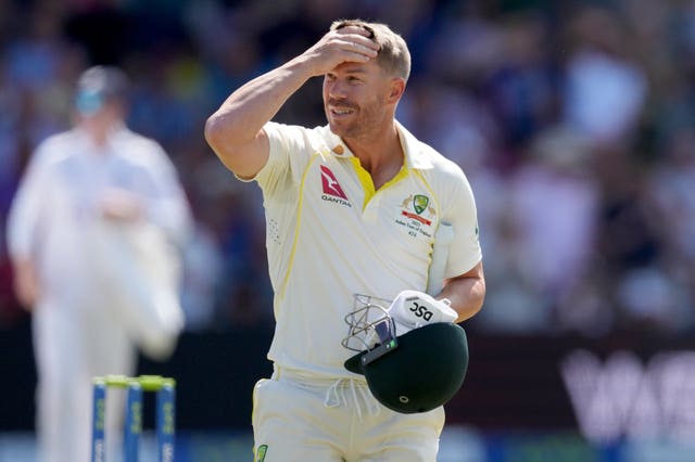 David Warner struggled at Headingley