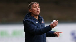 Phil Parkinson’s Wrexham slipped from the summit (Barrington Coombs/PA)