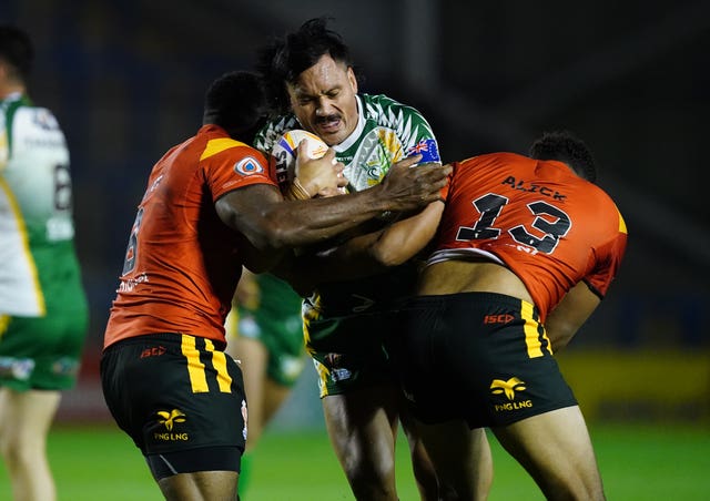 Papua New Guinea v Cook Islands – Rugby League World Cup – Group D – The Halliwell Jones Stadium