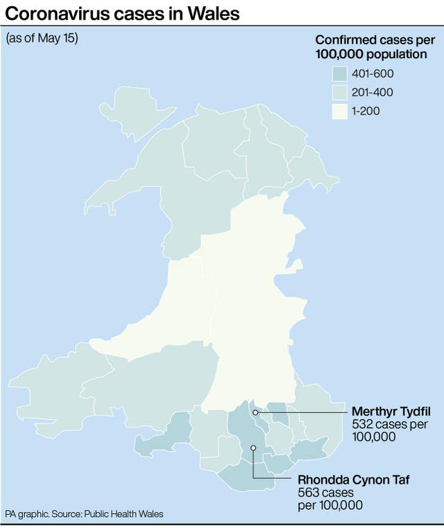 HEALTH Coronavirus Wales