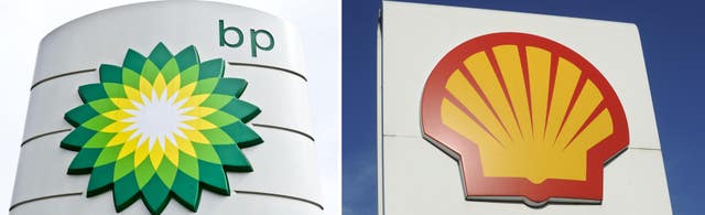 BP and Shell signs