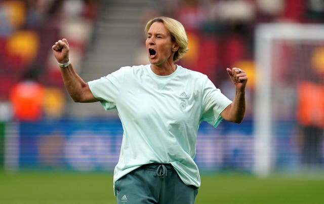 Germany head coach Martina Voss-Tecklenburg won the European Championship four times as a player