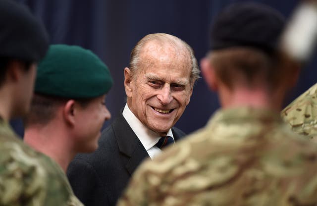 Duke of Edinburgh visit to 1 Assault Group Royal Marines