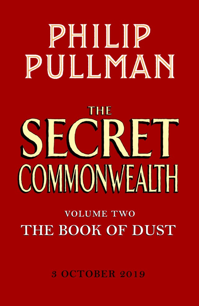 The cover of author Sir Philip Pullman’s second instalment of his The Book of Dust series