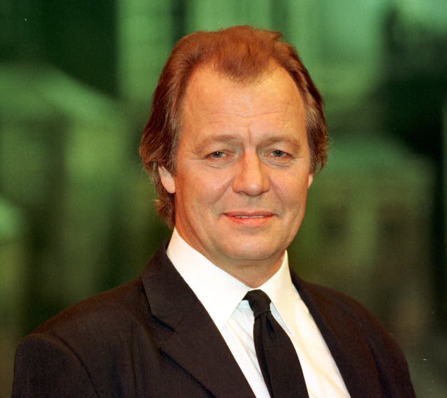Actor David Soul on stage at London's Phoenix Theatre. 