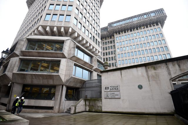 The Ministry of Justice headquarters