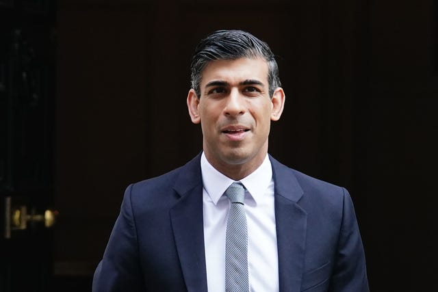 Chancellor of the Exchequer Rishi Sunak (PA/Aaron Chown)