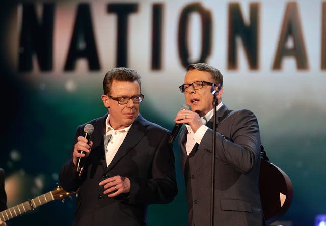 The Proclaimers on stage