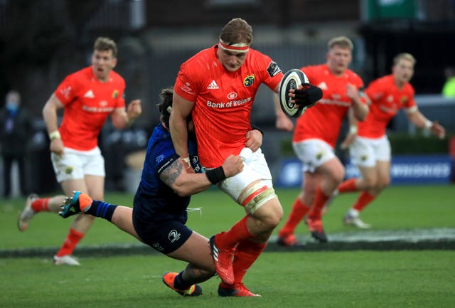 Munster's Gavin Coombes is among 11 uncapped players in Ireland's squad for their summer Tests