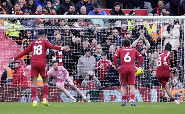 Dominik Szoboszlai misses a penalty