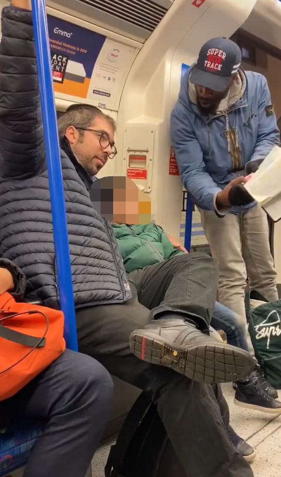 Antisemitism on tube