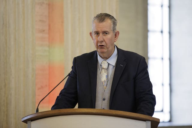 Assembly Speaker Edwin Poots 
