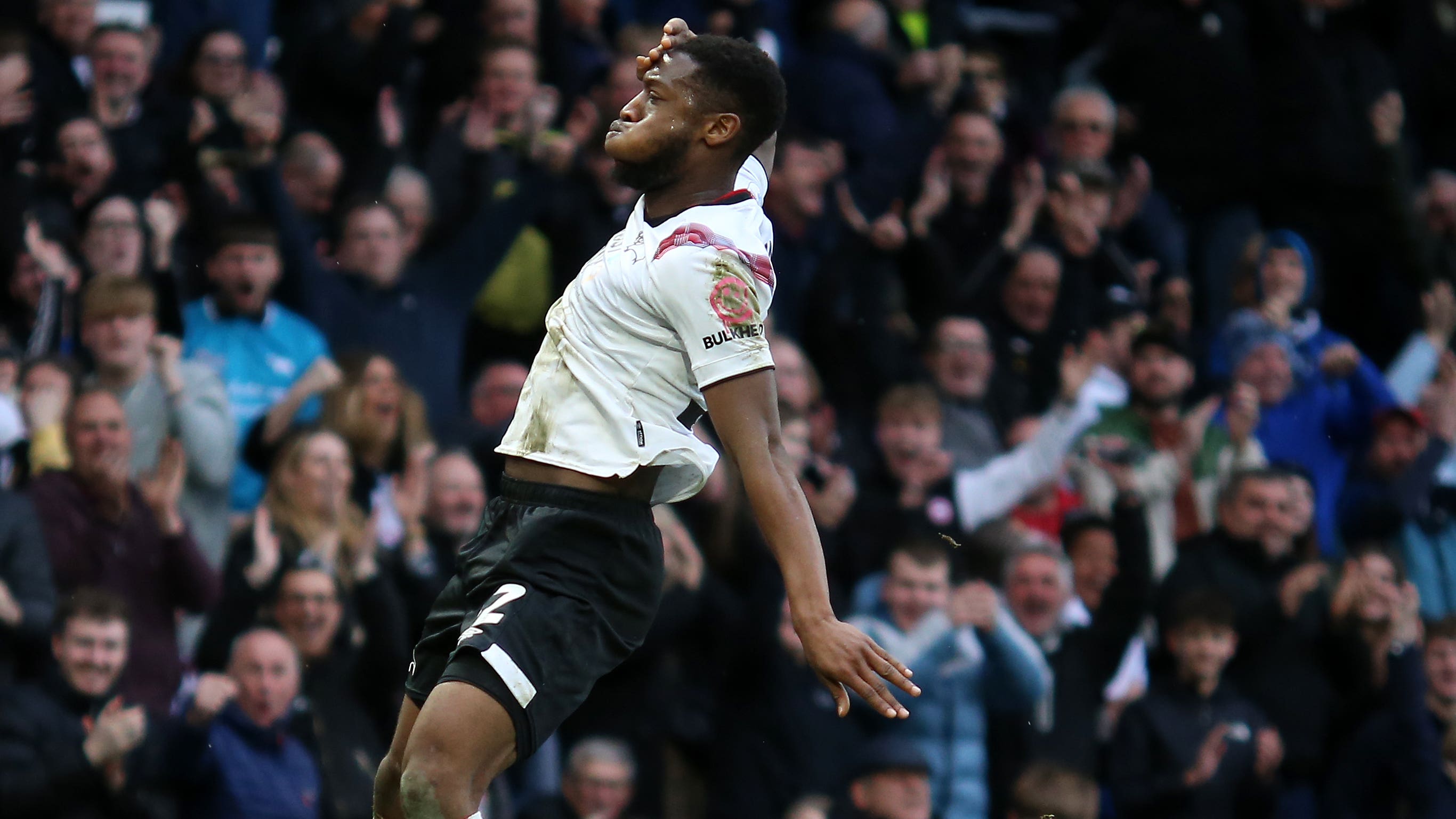 Ebou Adams earns promotionchasing Derby vital win over Blackpool