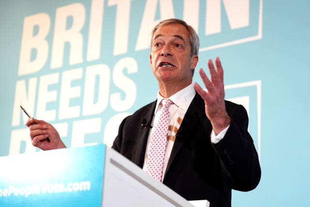 Reform UK press conference