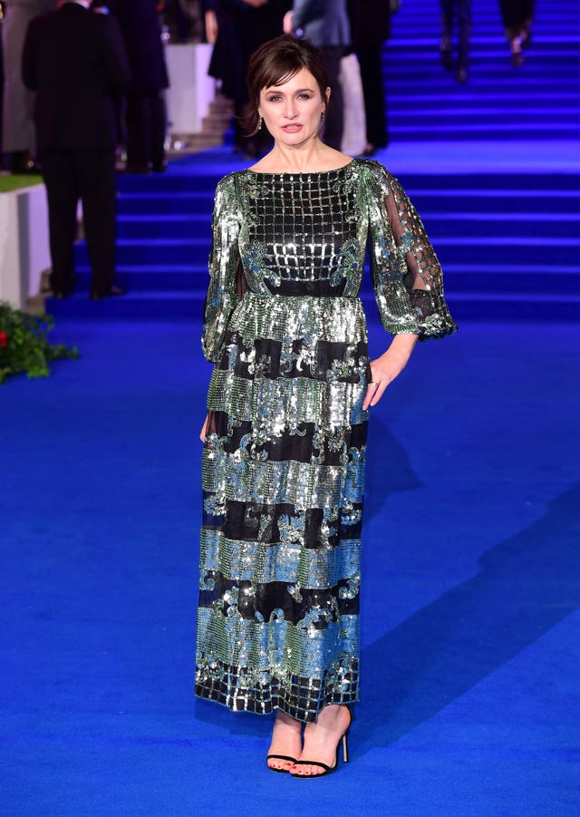 Emily Mortimer at the Mary Poppins Returns European premiere