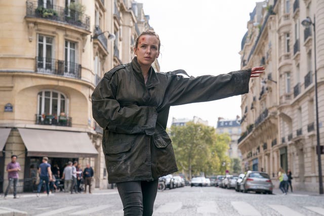 Villanelle, played by Jodie Comer, in Killing Eve